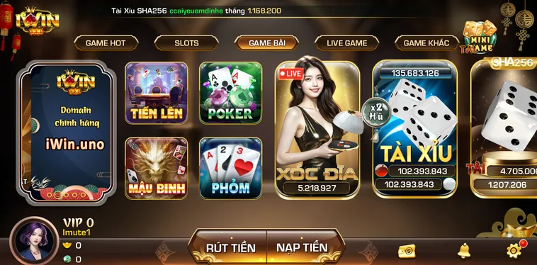 Game Bài iWin Club Sảnh Cược Đỉnh Cao Cho Cộng Đồng Game Thủ Đam Mê Số Học