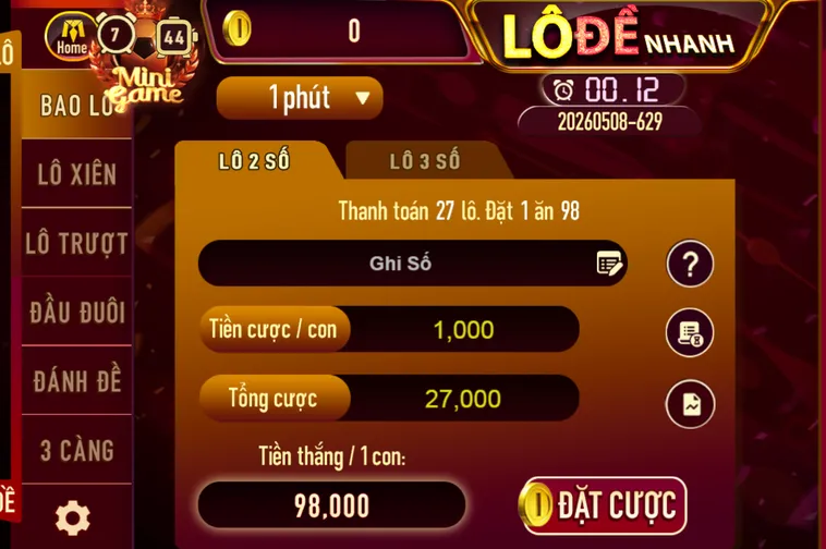 Trải Nghiệm Đỉnh Cao Lô Đề Nhanh Tại ManClub Với Tỷ Lệ Ăn Cực Khủng