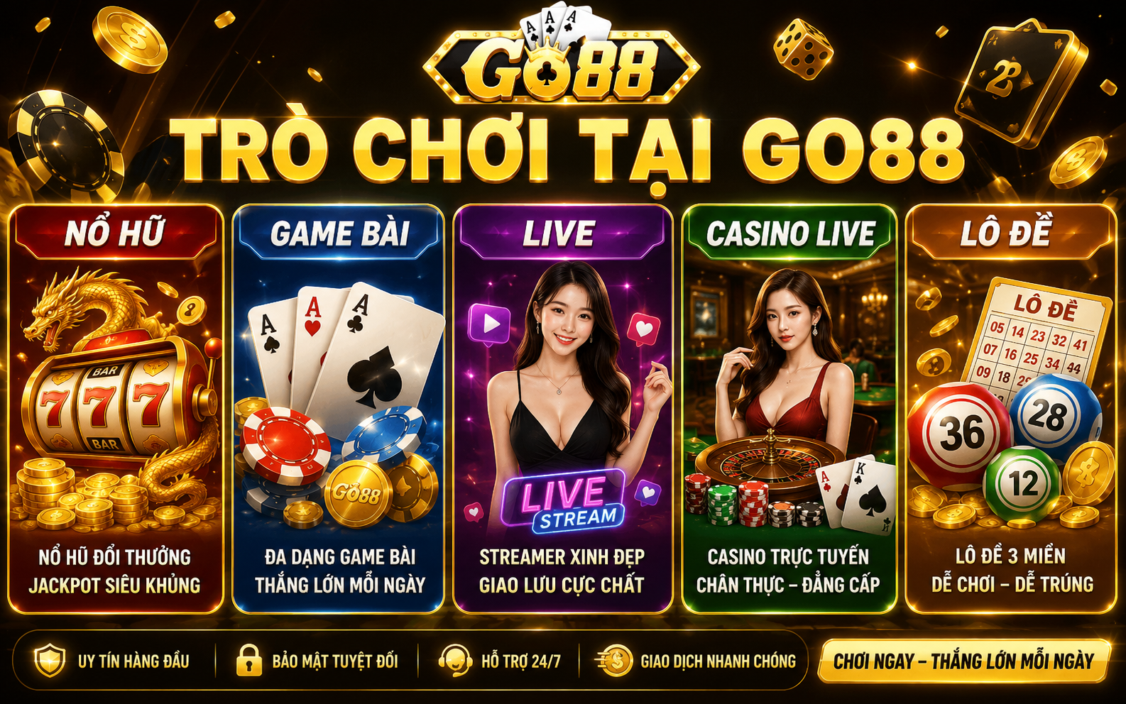 Trò chơi tại go88